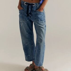 Free People
We The Free Moxie Low Slung Pull On Barrel